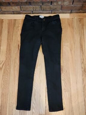BKE Payton Black Skinny Denim Jeans Size 28R 28 X 31.5 5 Pocket Classic